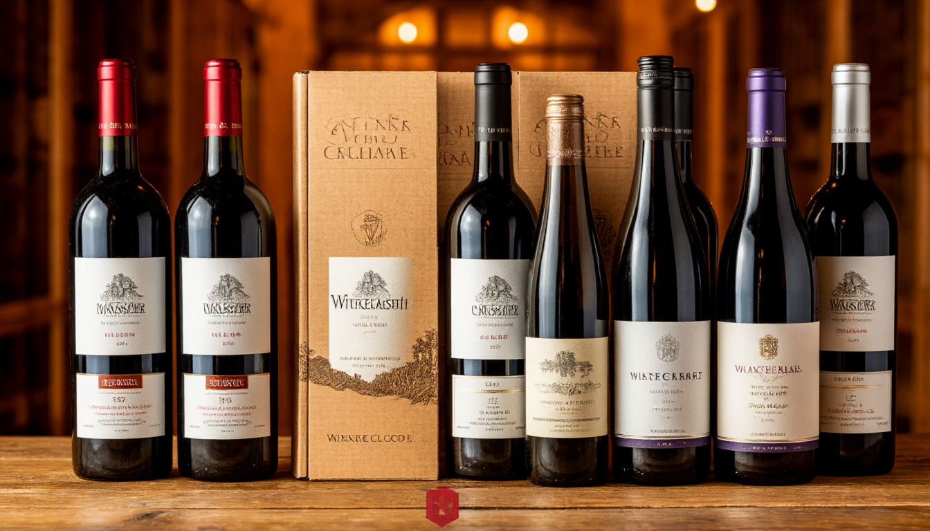 WineCrasher wine club box and bottles